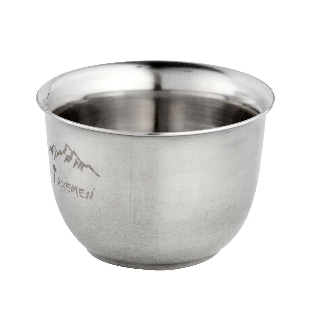 50ml Double Layer Stainless Steel Outdoor Camping Hiking Cup Coffee Milk Tea