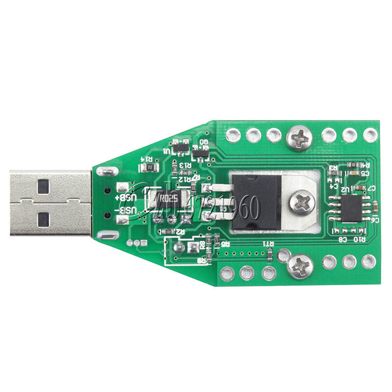 15W 3.7-13V Industrial Electronic Load Resistor USB Discharge Battery Tester