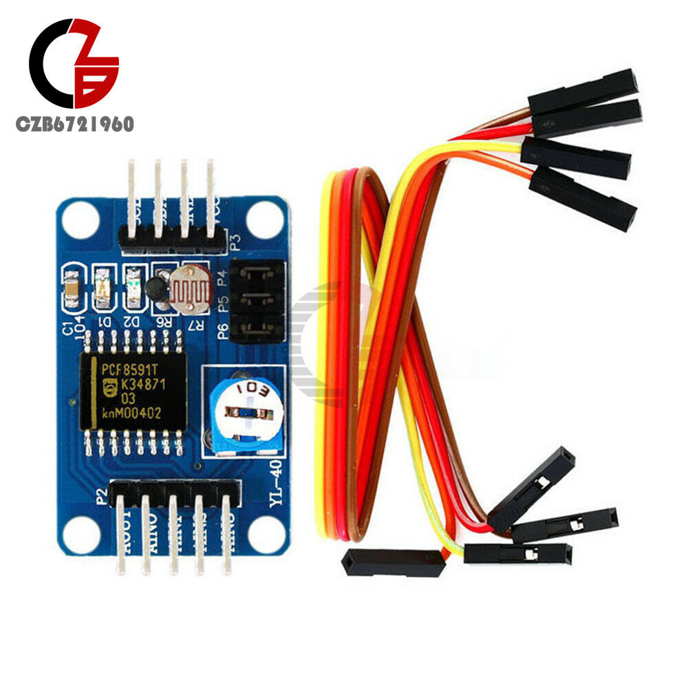 10PCS PCF8591 AD/DA Converter Module Analog to Digital to Analog Conversion New