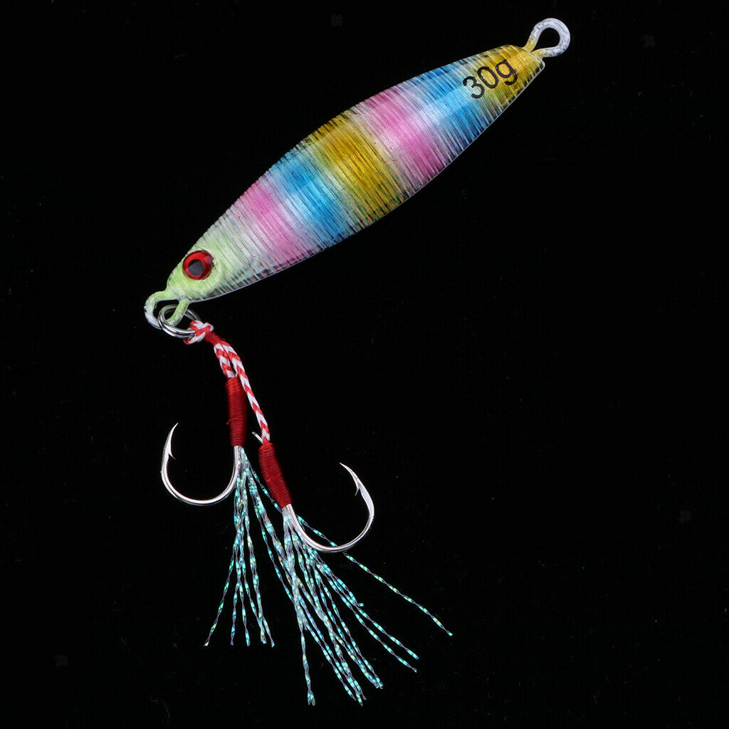 Metal Hard Jigging Lead Fish Swimbait Artificial Fishing Lures Type 1