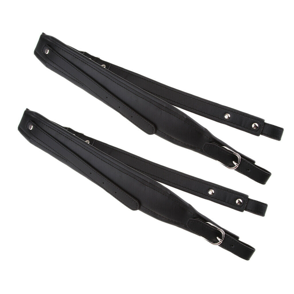 Black Durable Bass Belt Shoulder Strap 80 96 120 Accordion Belt With Buckle