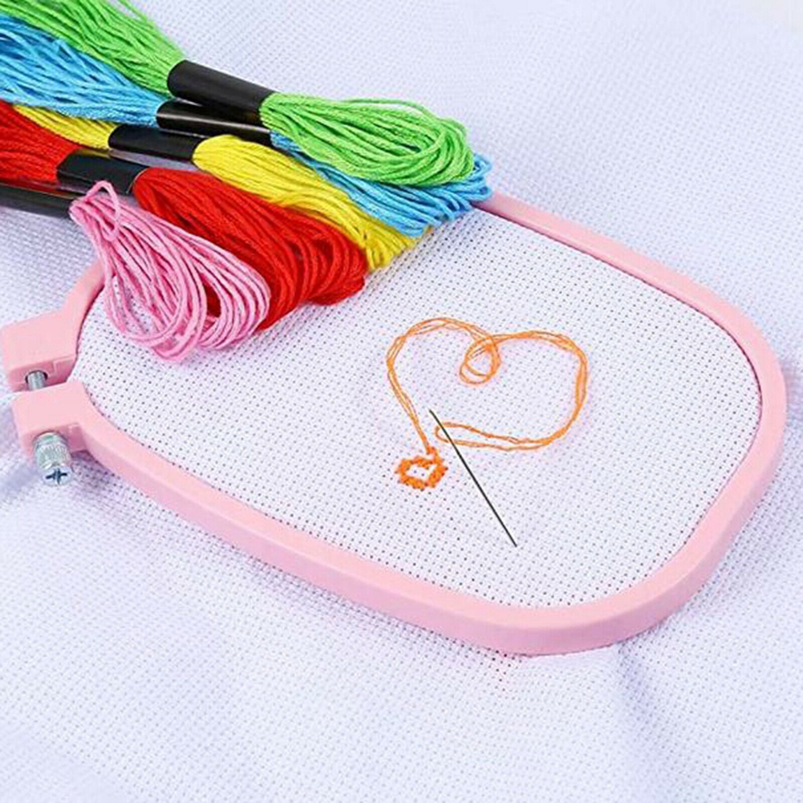 4/5Pcs Embroidery Hoop Ring Cross-Stitch Sewing Frame Loop DIY Craft 4Pcs