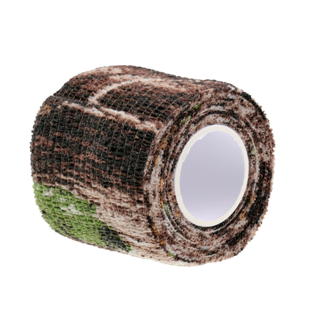 Durable Camo Tape Camouflage Tape 7.2ft Camo Stealth Tape Outdoor Flashlight
