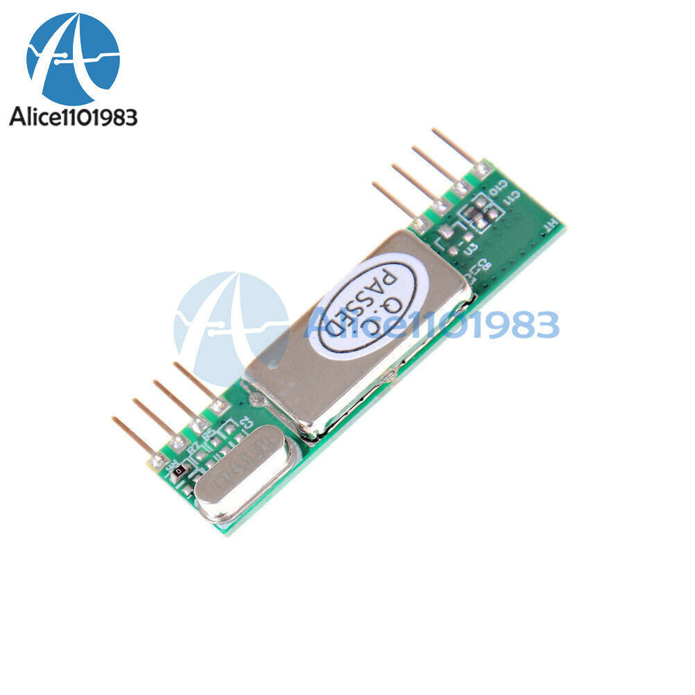 5PCS RXB6 433Mhz Superheterodyne Wireless Receiver Module for Arduino/ARM/AVR