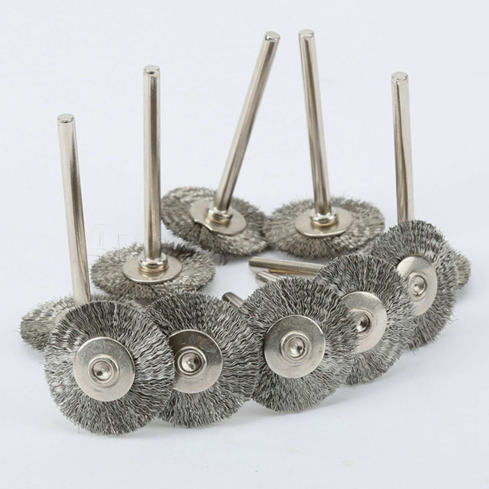 22MM Stainless Steel Wheels Wire Brushes Rotary Tools Power for Die Grinder 10X