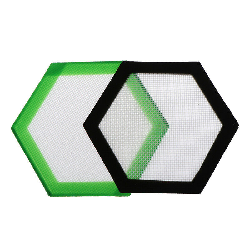 Hexagon Oil Slick Concentrate Pads Mat Oil Slick Non Stick Fibers Glass Silicons