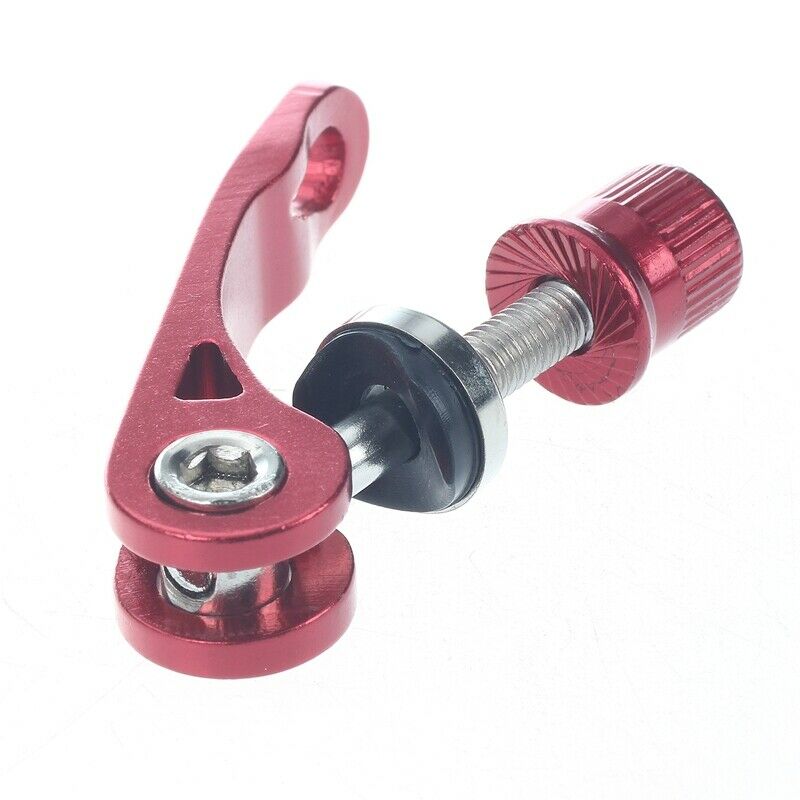 Lever  clamp tool bolt red alloy Bike Route saddle R1B6