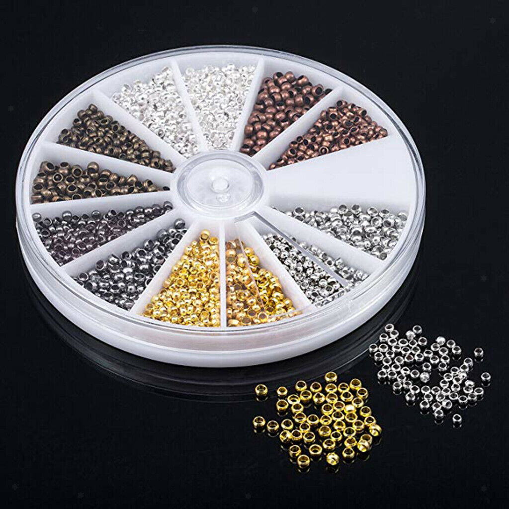 3000Pcs Between Beads DIY Jewelry Crafting Jewelry Making, Jewelry Accessory