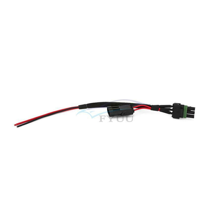 2Pieces Plug-in Light Bulb Pre-Wired Socket Plug And Play Adapter Wiring Harness