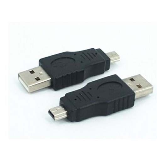10pcs USB 2.0 A Male to Mini USB 5 Pin Male Connector Adapter - ad04