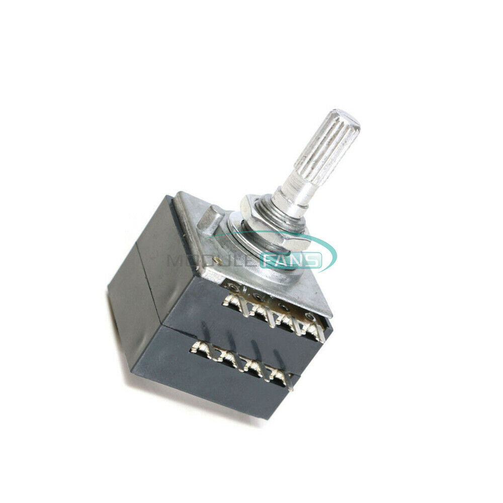 Potentiometer Rotary Knob 100K Log ALPS Audio Amp Volume Control Potentiometer