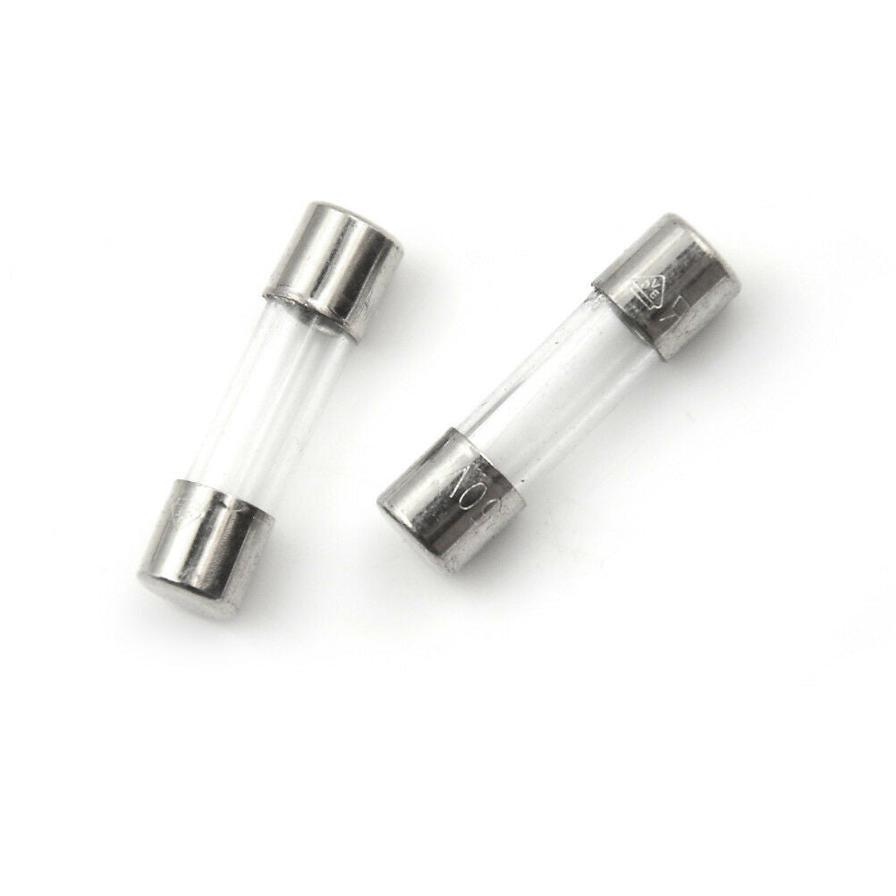 10Pcs Glass Tube Fuse 0.05A 50mA F0.05A 250V Quick Fast Blow 5mm x 20m.l8