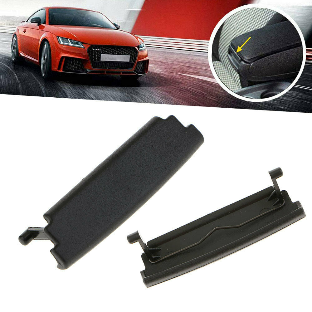 Black Armrest Lid Console Cover Latch Catch Button Replace for Audi A3 03-12