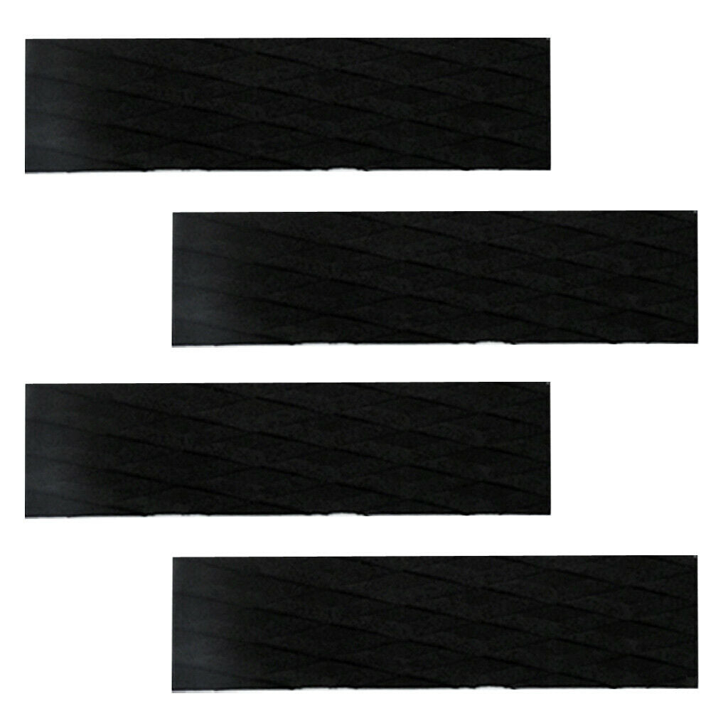 8x non-slip black EVA surfboard skimboard traction pad bar handles