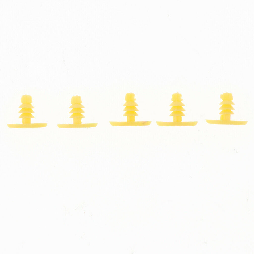 2000 Pieces ABS Car Sealing Strip Panel Rivets Fasteners Universal fit