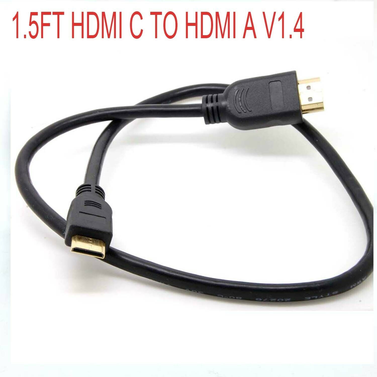 HDMI male to Mini HDMI VIDEO Cable  For Panasonic HX-DC1Â K HX-WA10 P HM-TA20