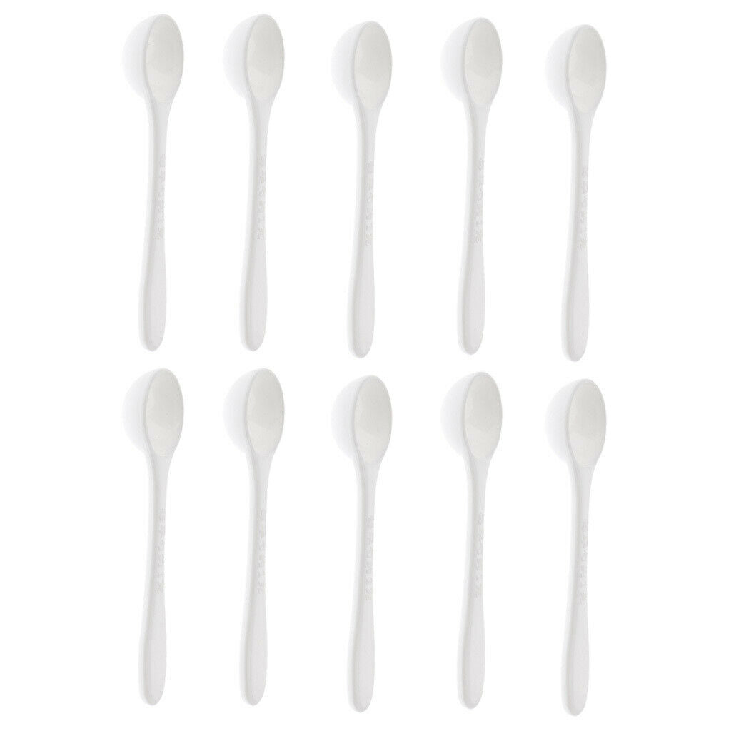 10 Count Pet Compound Feed Stuff Food Small Spoon 1g Spoons for Bird Parrot