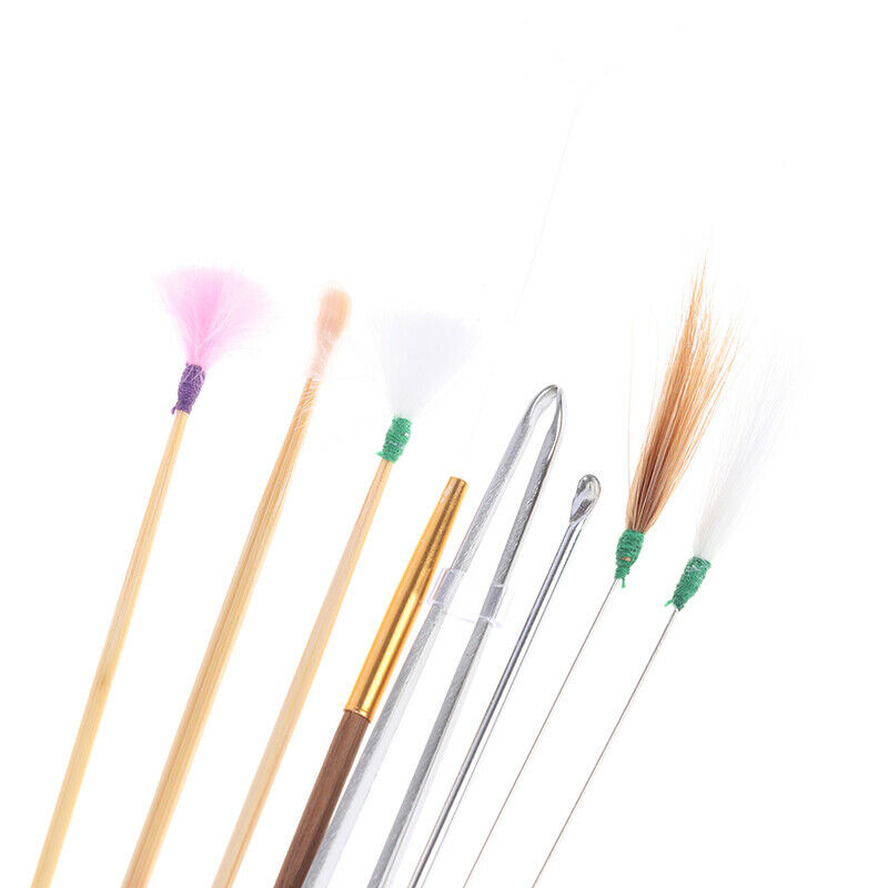 8pcs Ear Wax Pickers Set Ear Cleaner Spoon Wax Remover Removal Ear Cleaning  SJ