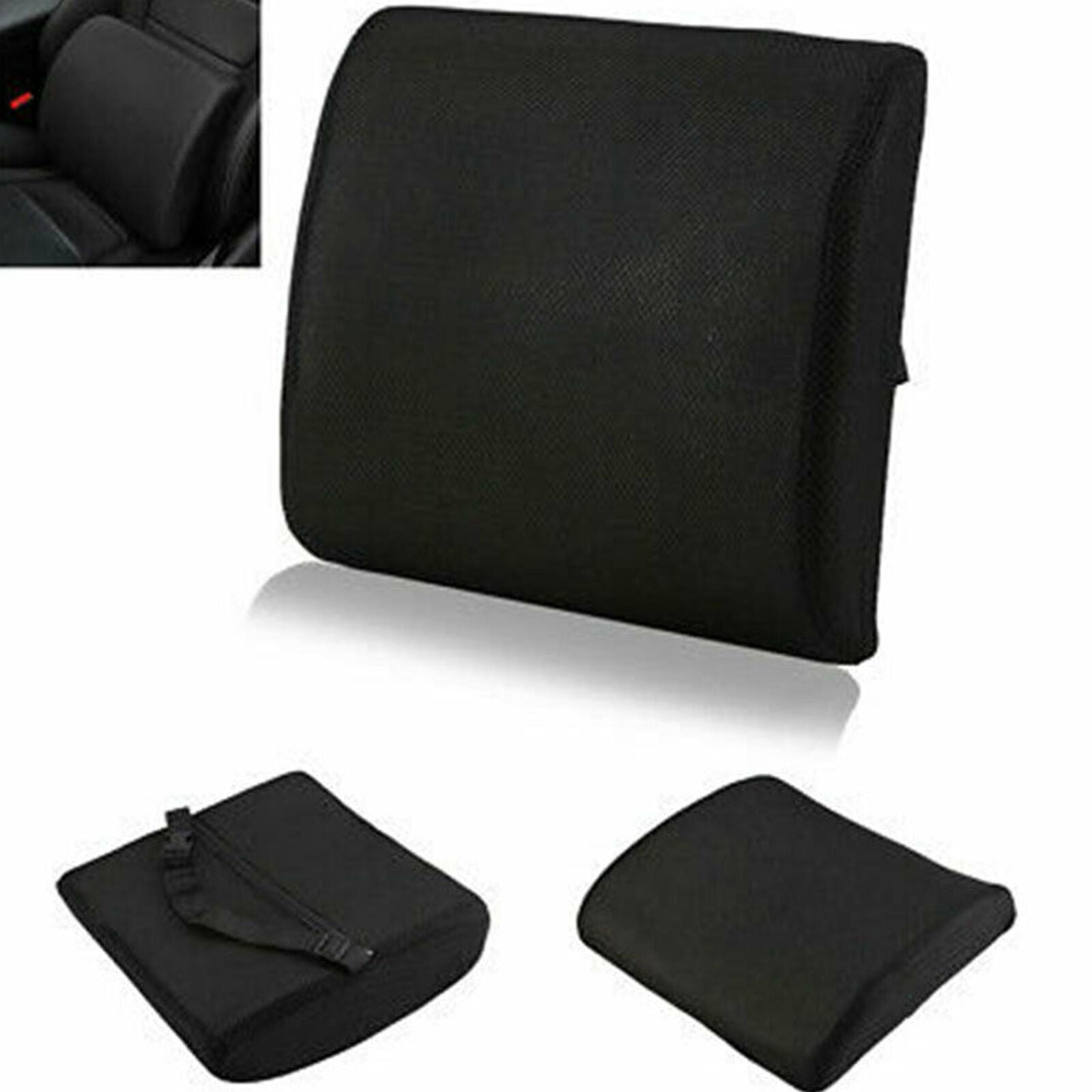 Lumbar Pillow Lumbar Pillow Orthopedic Memory Foam Car Office Chair