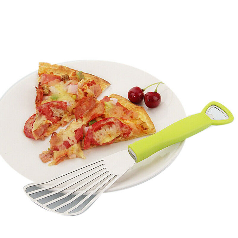 Steak Slotted Shovel Fish Spatula Multi-Purpose Stainless Steel Cooking T.l8