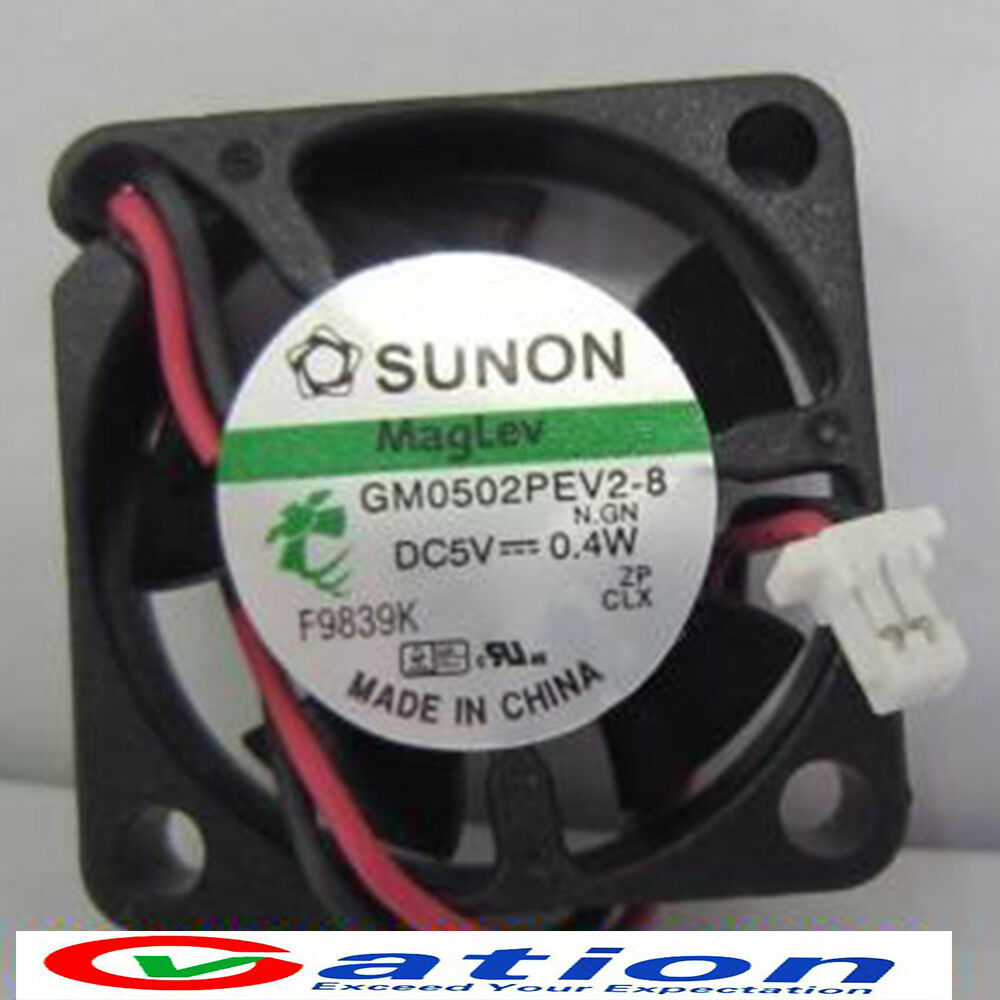For Sunon GM0502PEV2-8 fan 25*25*6mm 5V 0.4W 3pin