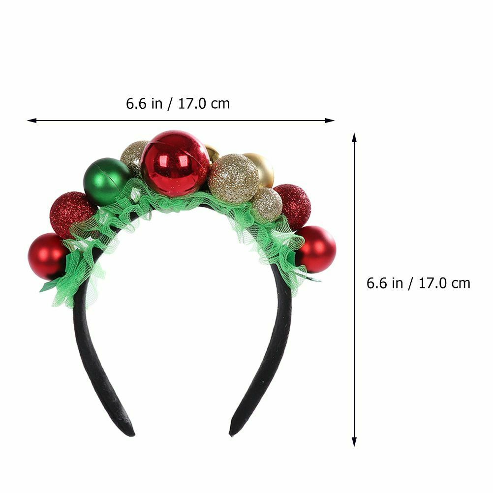 Attractive Creative Beautiful Lovely Hairbands Christmas Bell Party Decoration