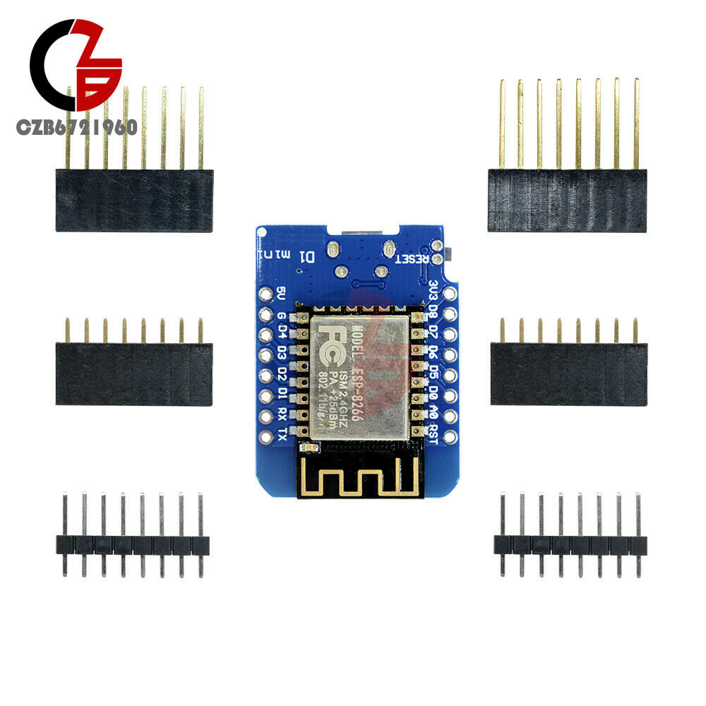 2PCS ESP8266 ESP-12F ESP12 WeMos D1 Mini WIFI Kit Development Board NodeMCU Lua