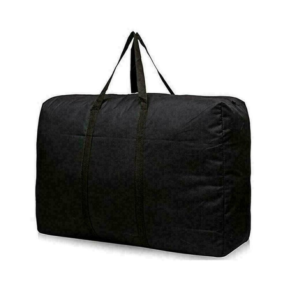 Home Extra Large Storage Bag Waterproof For Outdoor Y1S1 Cushion Black W6Q1