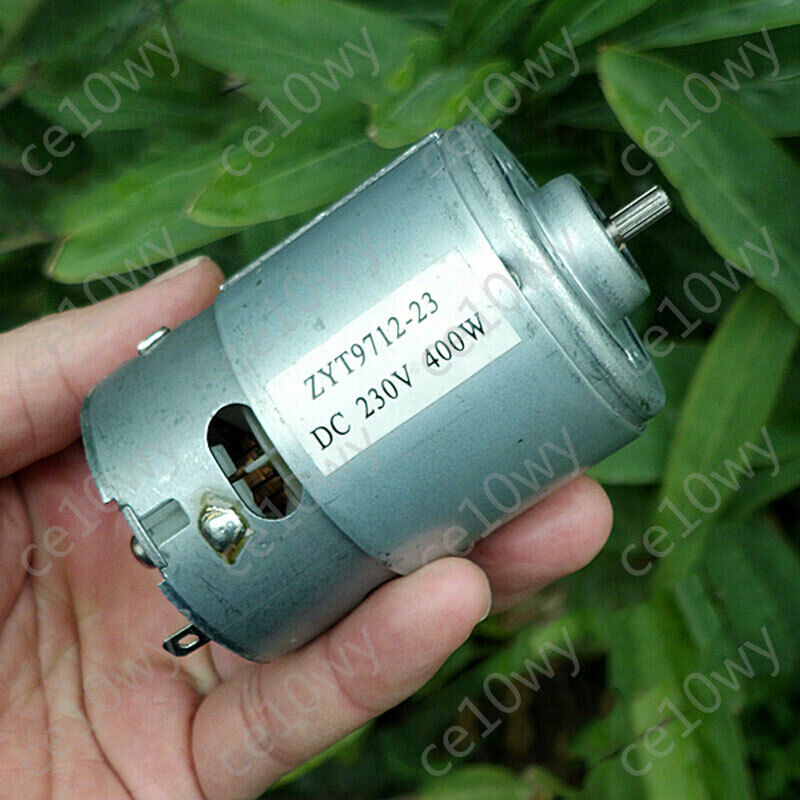 Micro Spindle Motor DC 220V 17000RPM 400W High Speed Cooling Fan Large Torque