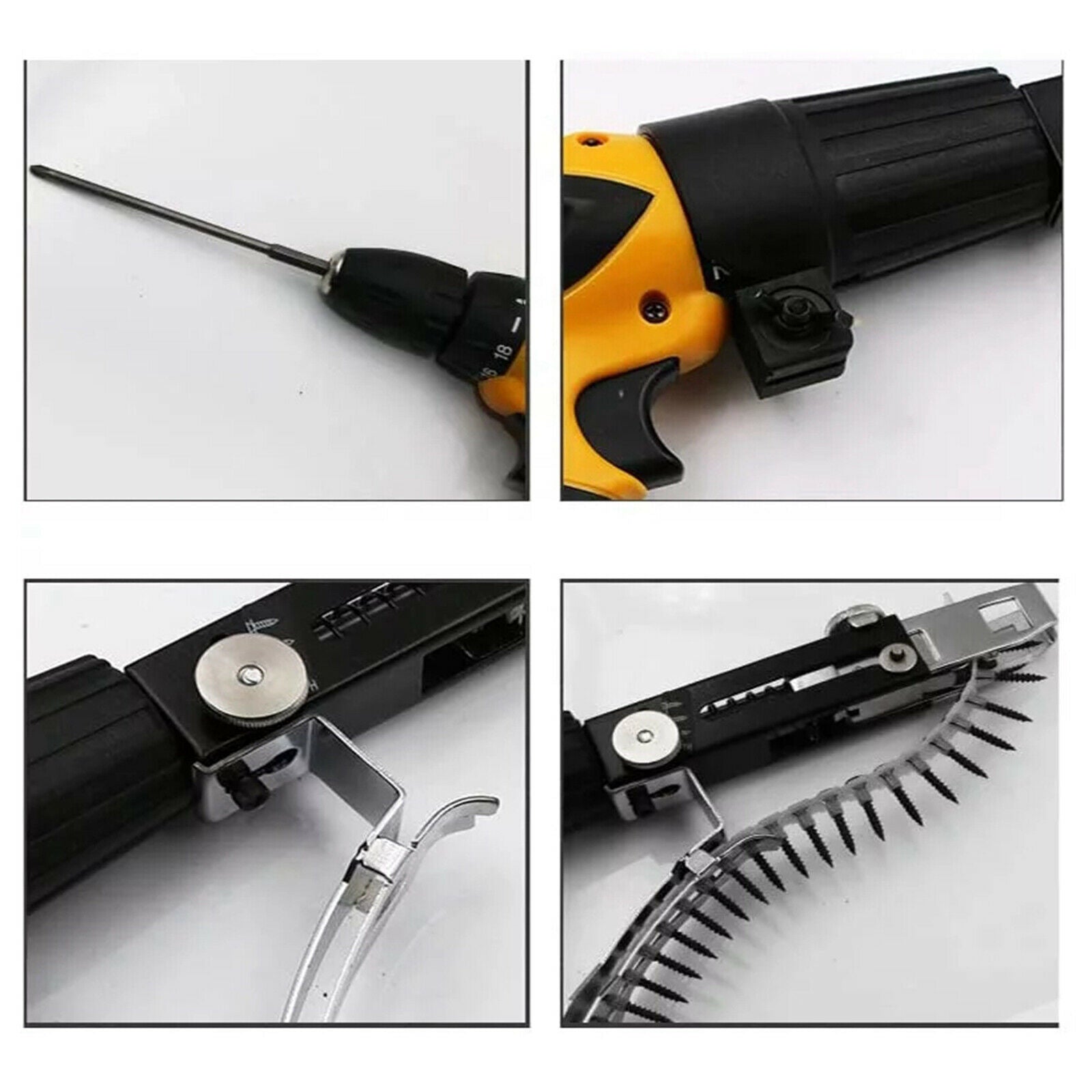 Nail Gun Adapter Electric Drill Screw Chain Spike Cordless Electric Drill