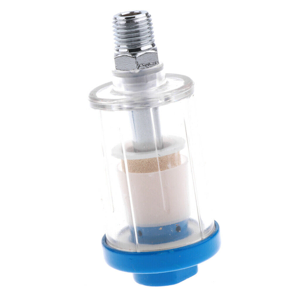 In-line 1/4 Inch Oil Water Trap Filter Separator Pneumatic Spraying Equipment