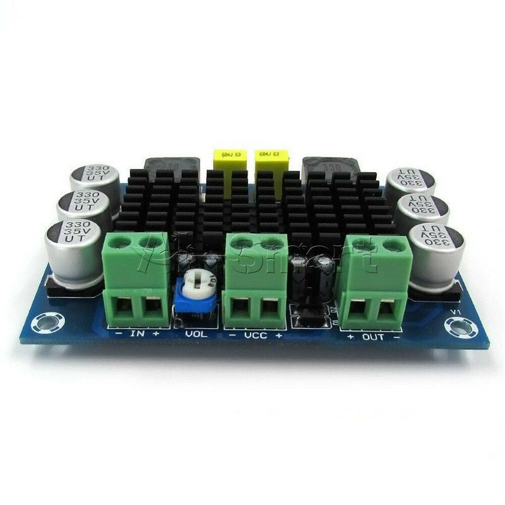 TPA3116DA DC 12V 24V 100W Mono Channel Digital Power Audio Amplifier Board