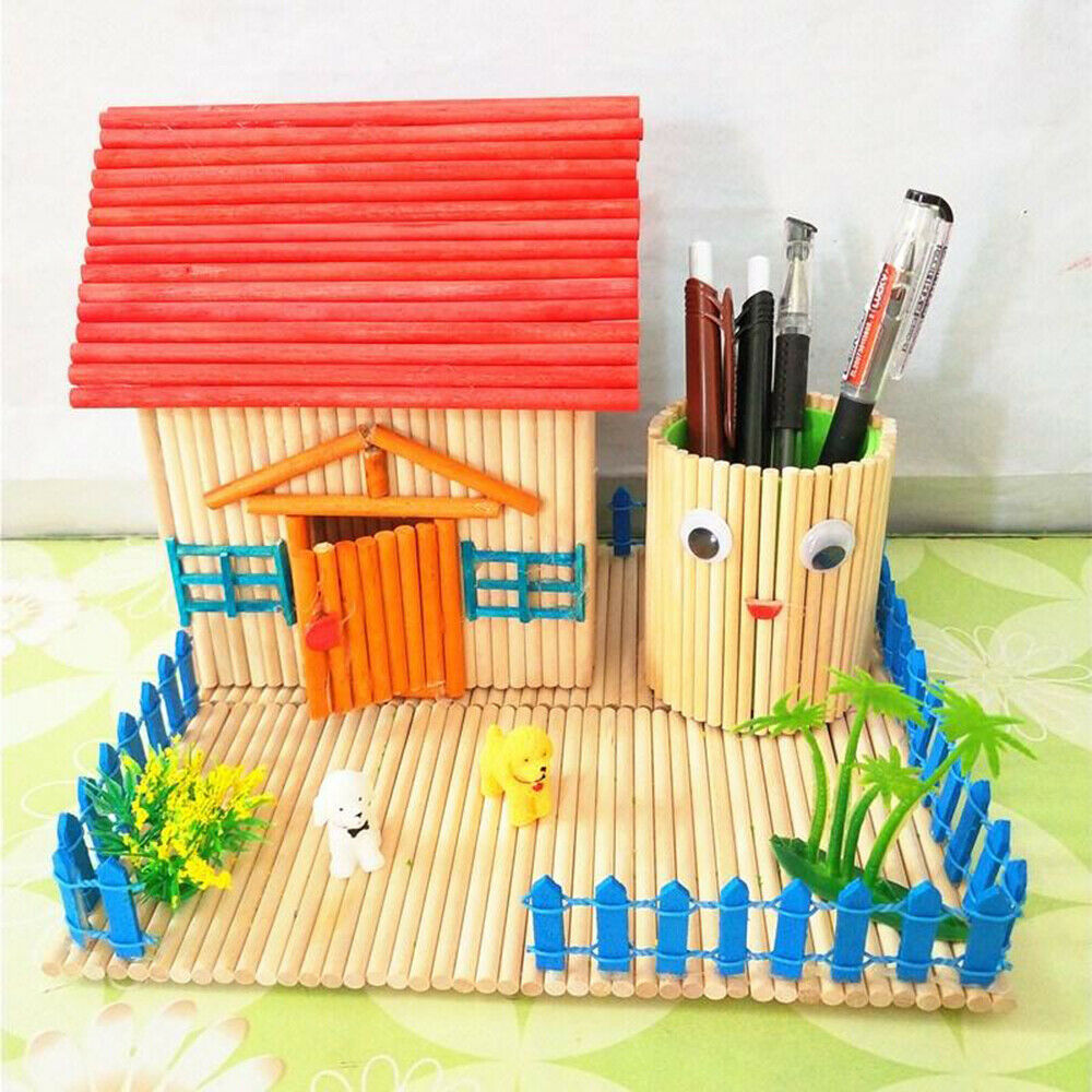 30 Pcs Round Natural Balsa Wood Sticks Dowel Rod for