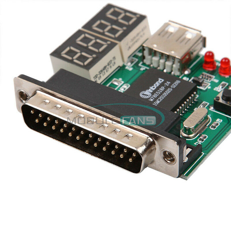 4-Digit Laptop PC Motherboard USB & PCI Analyser Diagnostic Card Tester
