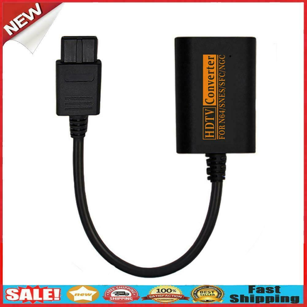 For Nintendo 64 Super Famicom NES GameCube to HDMI-compatible AV Adapter 72 @