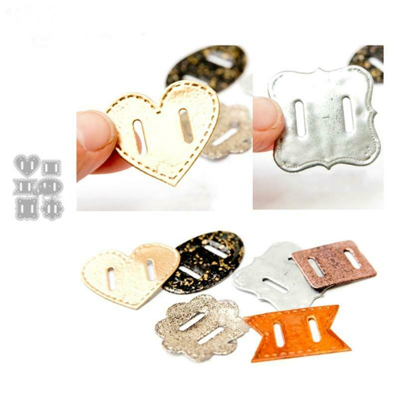 Buckle Metal Cutting Dies Stencil DIY Scrapbook Album Paper Card Template Mold