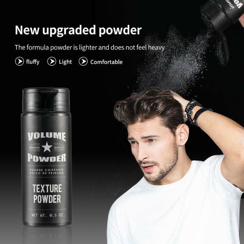 Hair Fluffy Modeling Wax Hair Mattifying Powder Refreshing Styling Oil Control