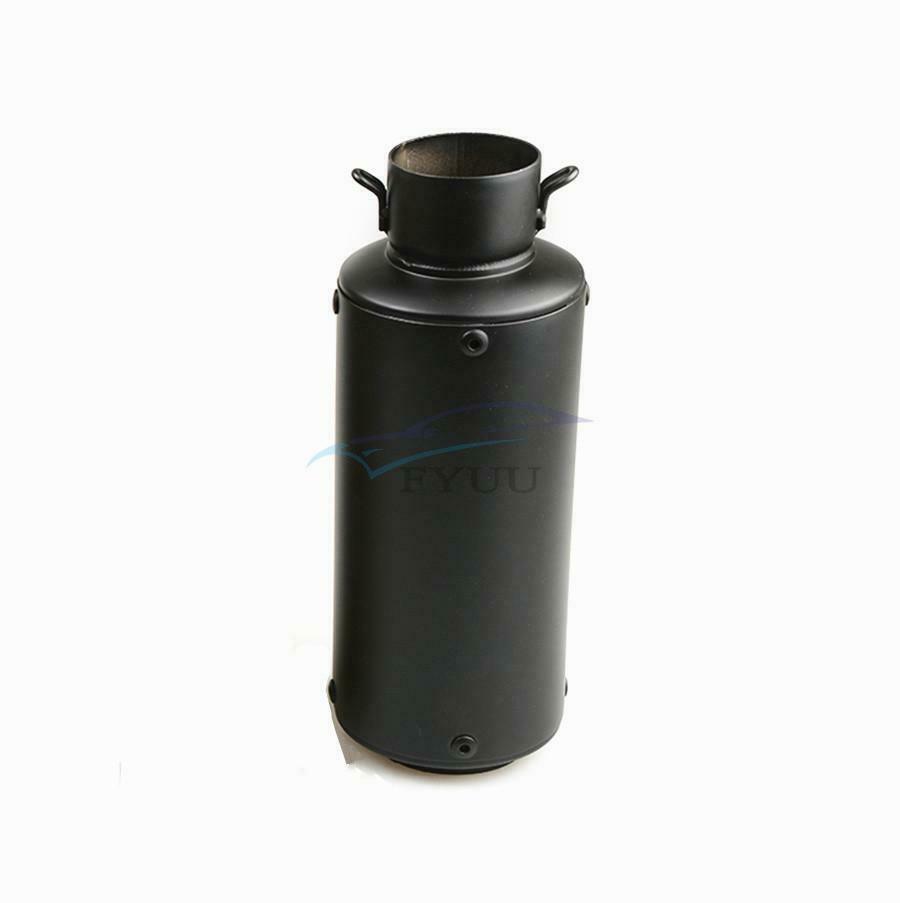 Stainless Steel Universal Inlet 36-51mm Motorcycle Exhaust Pipe Muffler With Net