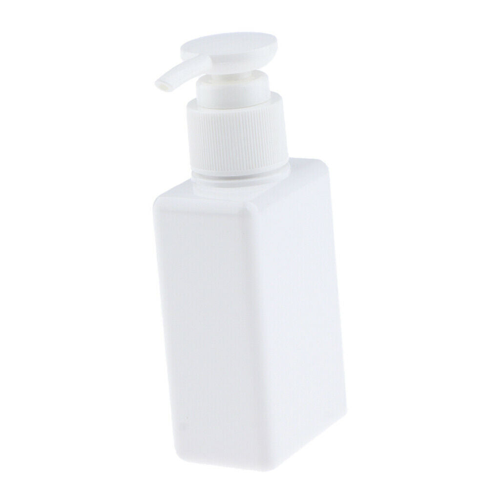 2Pcs PETG Lotions Shampoo Body Wash Soap Cosmetics Plastic Pump Bottle 100ml