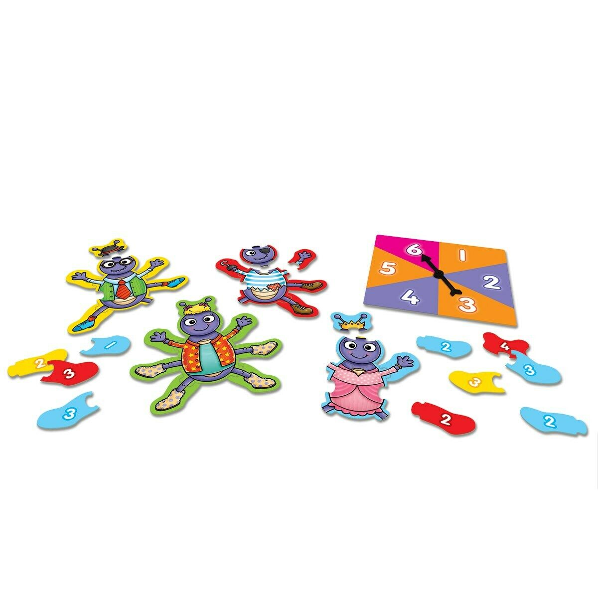 Orchard Toys 354 Build A Beetle Matching Travel Mini Game Toddler Children 4yrs+