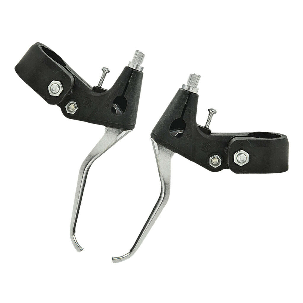 1 Pair Left Right Mountain Bicycle Hand Brake Lever Replacement 22mm Dia