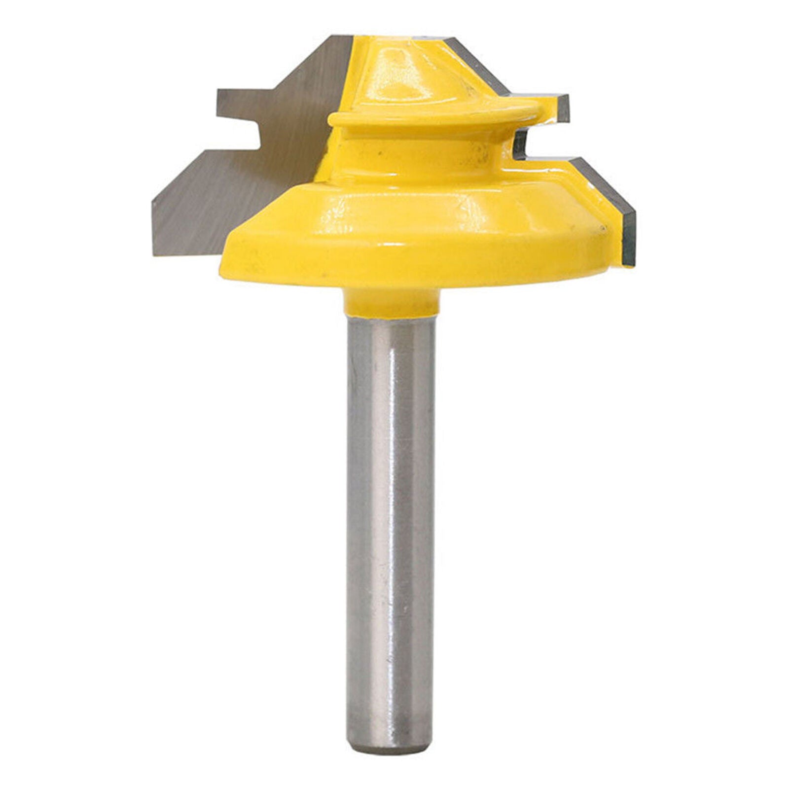 1/4"" Shank Lock Miter Glue Joint Router Bit 45 Degree Woodwork Cutter USA