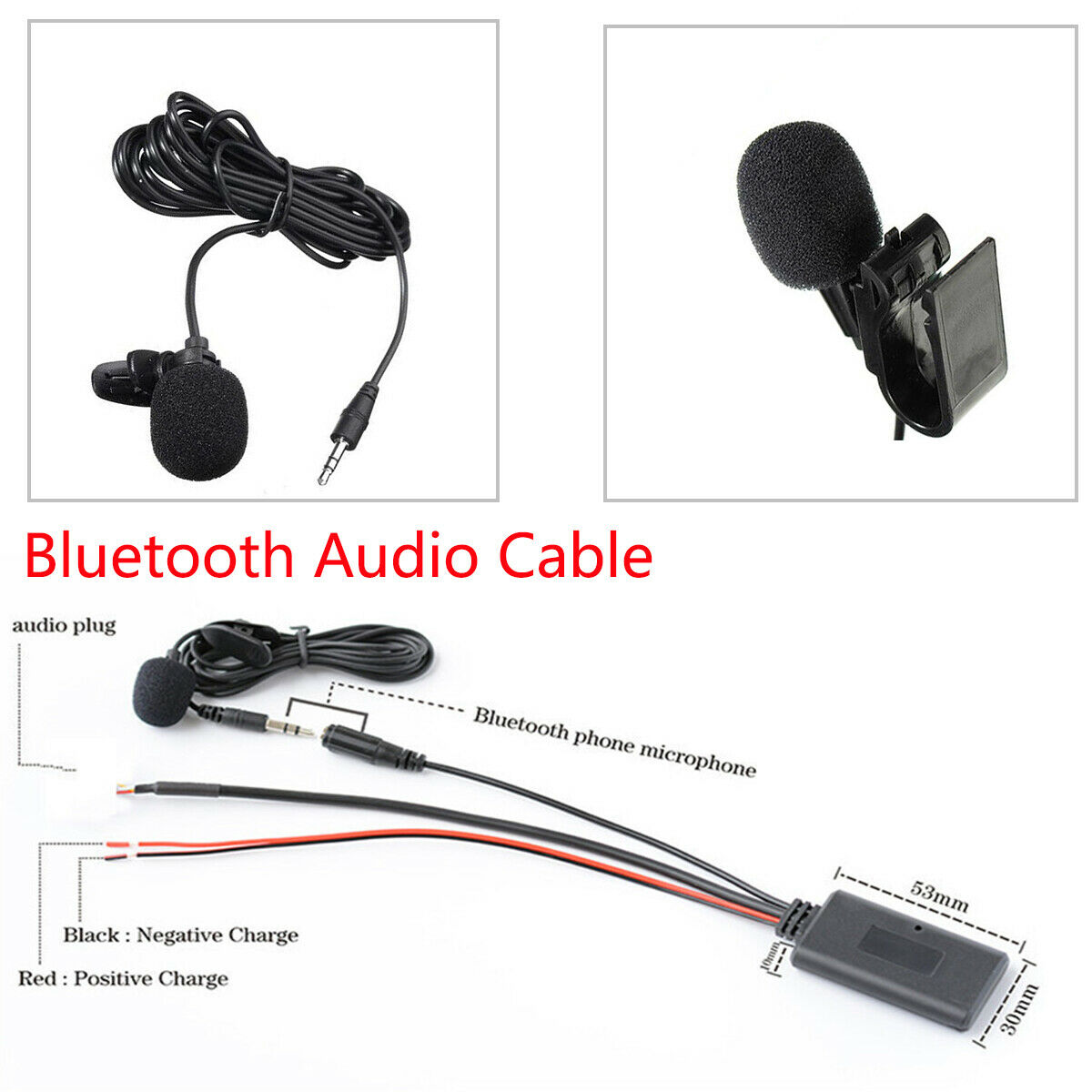 Car Wireless Bluetooth AUX Adapter For Subaru Outback Legacy 6-disc CD Player