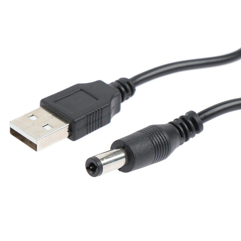 USB Charger power Cable to DC 5.5*2.5mm plug jack USB Power Cable DD