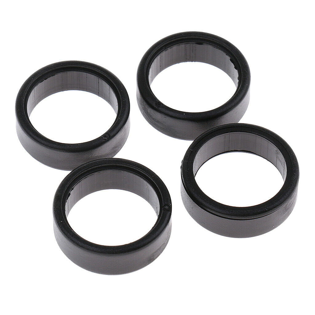 4x RC Plastic Wheel Tires w/ Wheel Rims for WLtoys K969 K989 DIY Accessory