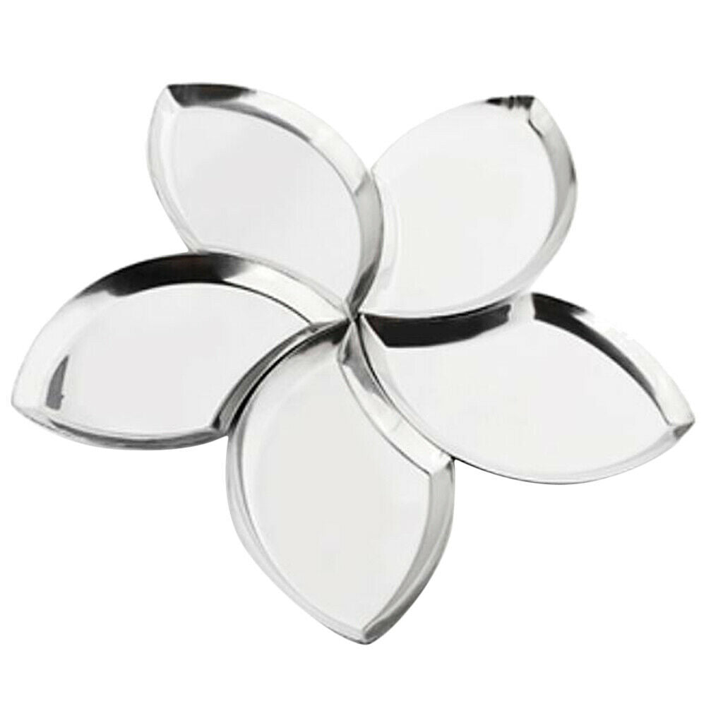 Serving Dishes, Stainless Steel Mini Appetizer Snack Trays Fruit Plattter