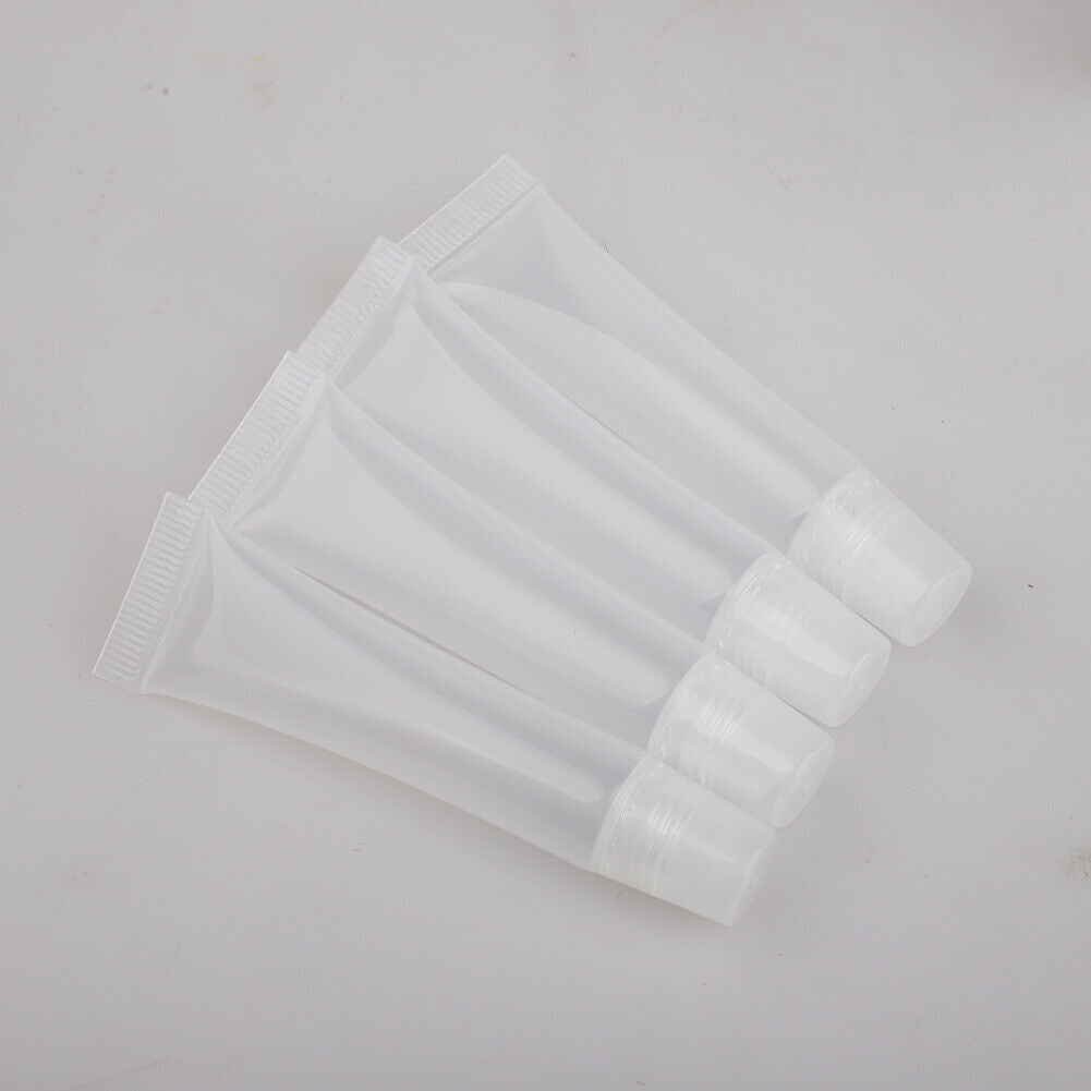 The 20pcs 8ml Empty Lipstick Tube Lip Balm Soft Tube Clear Lip Gloss Container