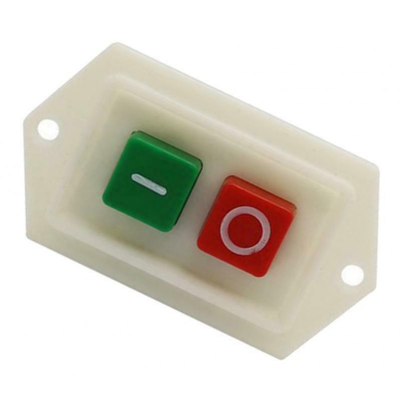 1pc Drill Press Switch On/Off Start Push Button LC310 220/380V Red/Green