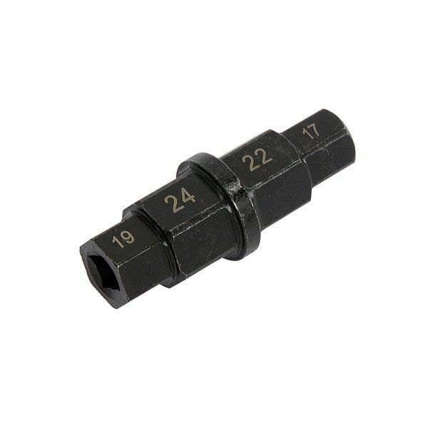 Motorcycle &Bike Spindle Hex Key Wrenches Front Wheel Removal Tool 17/19/22/24mm