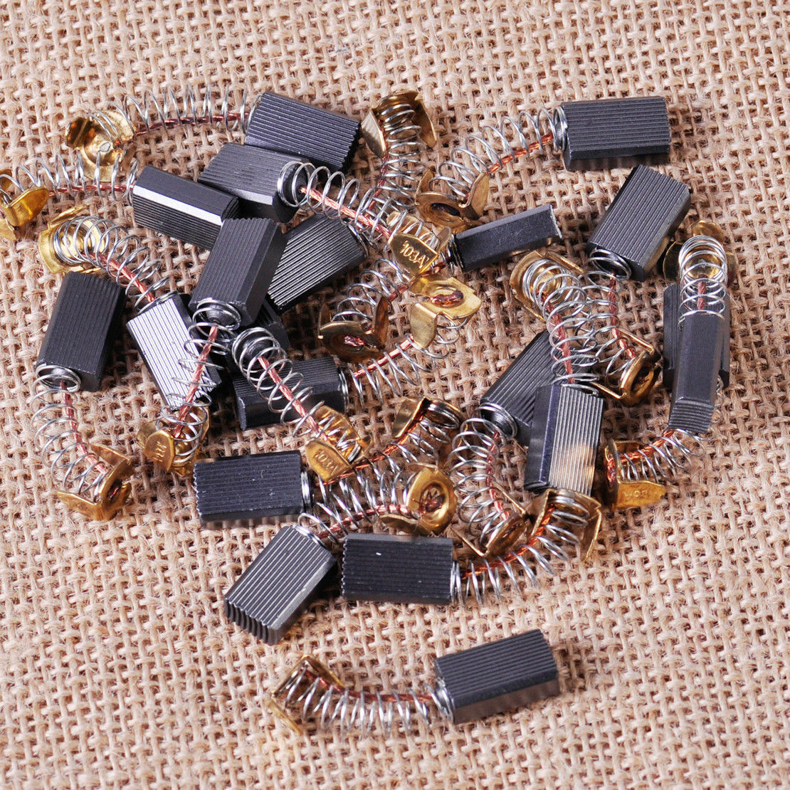 20x 15x10x6mm Carbon Brush Power for Generic Electric Motor Drill Angle Grinder